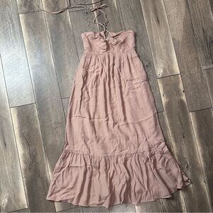 Be Cool Halter Midi Dress